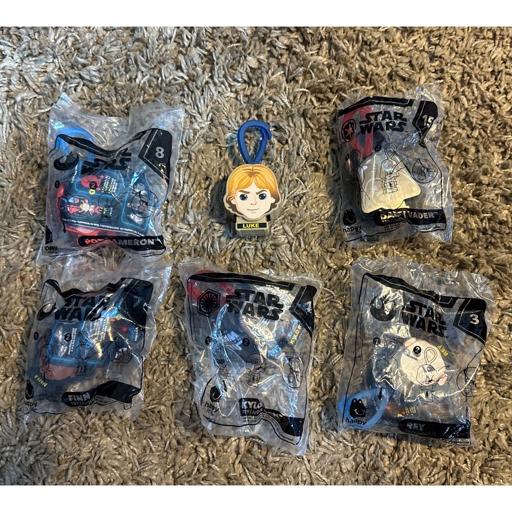 McDonald's Happy Meal 2019 Star wars lot of 6.